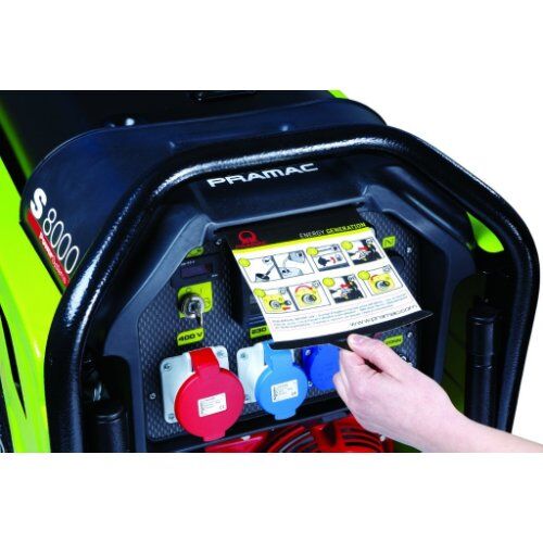  S - Serie Professioneller Dauereinsatz - Isolationsüberwachung Pramac Stromerzeuger  S 8000 - SHB ISO AVR - 230V - BENZIN - E START 12448445